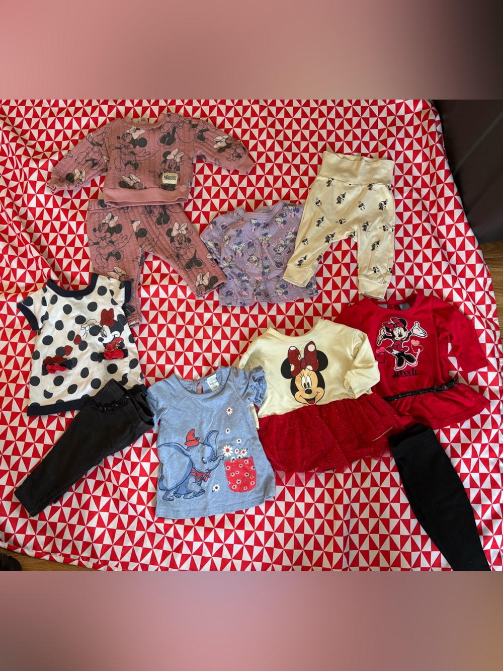 Girls 3/6 month Disney clothing lot